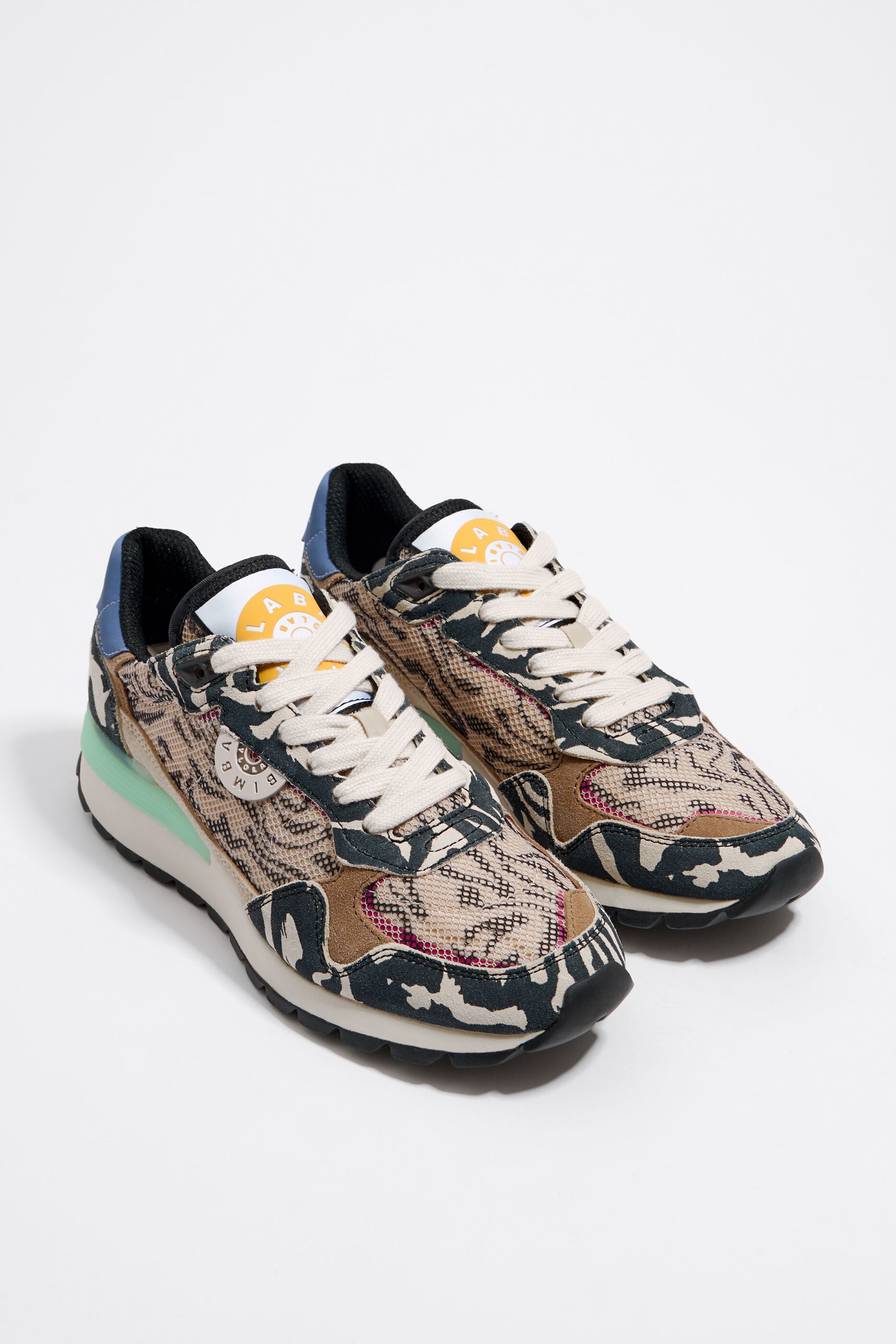 Dolce & Gabbana NS1 Sneakers With Tiger Print